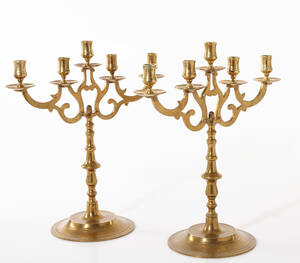 Kandelabrar mässing