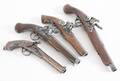 Pistolreplikor 4st, 1900-talets andra hälft