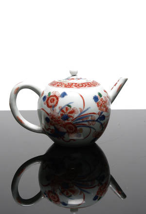 Tekanna, porslin, Kina, Qianlong 1736-1795