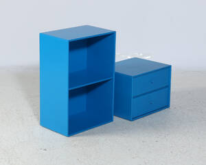 Peter J. Lassen. To Montana moduler, model 4112 og 6241, D. 30 - 38 cm. 2