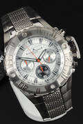 Jacques Lemans Alarm Chronograph, Model Sports 1-1377B, herrearmbåndsur.