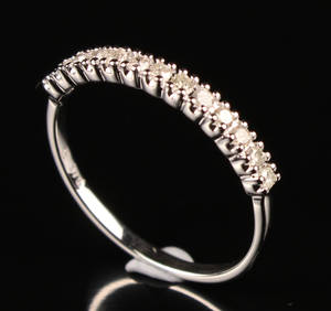 Alliancering. Ca. 0.30 ct