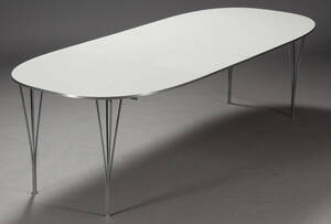 Piet Hein  Bruno Mathsson. Super Ellipse spisebord