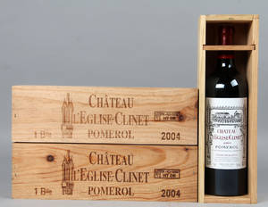 3 fl. Ch. LEglise-Clinet Pomerol 2004 3 