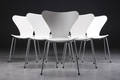 Arne Jacobsen. Syv Syver-stole, Model 3107 7
