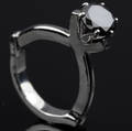Solitaire ring ca. 3.03 ct.