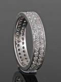 Diamond ring, 18kt. gold, approx. 1.25ct