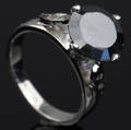 Solitaire ring ca. 4.33 ct.