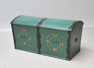 Brudekiste. 1800-tallet