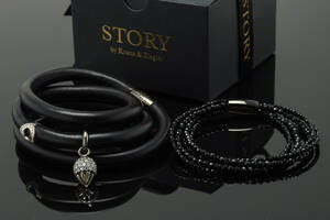 Kranz  Ziegler Story, 2 armbånd med charms