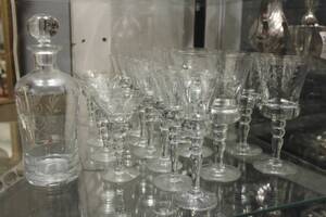 Glasservisdelar, 24 delGustav III