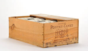 12 fl. Chateau Pontet-Canet 1975 Pauillac.
