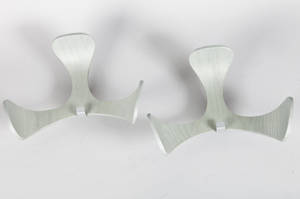 Setsu  Shinobu Ito, Paar Garderobenhaken  Wandkleiderhaken Modell HanaHana, für Swedese 2