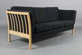 Dansk møbelproducent Trepers. sofa sort stof 