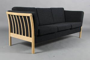 Dansk møbelproducent Trepers. sofa sort stof 