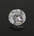 Loose brilliant cut diamond 0.36ct. w IGI report.