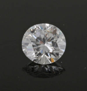 Loose brilliant cut diamond 0.36ct. w IGI report.