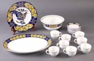 Den Kgl.P. Blue Pheasant service 