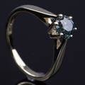 Solitaire ring ca. 0.83 ct.