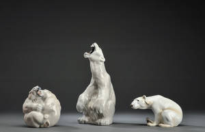 Royal Copenhagen Isbjørn figur af porcelæn 3