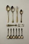 Bestick, 13 del. silver