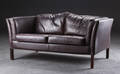 Dansk møbelproducent, 2-personers lædersofa