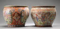 To kinesiske krukker af porcelæn 2