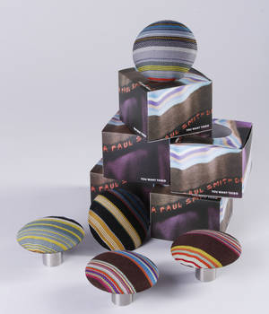 Fem store knager med Paul Smith stof, model DOT5