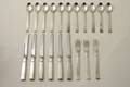 Bestick, 20 delar. silver