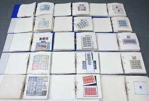 Stor samling postfriske Europamærker i 15 ringbind til 2012 15