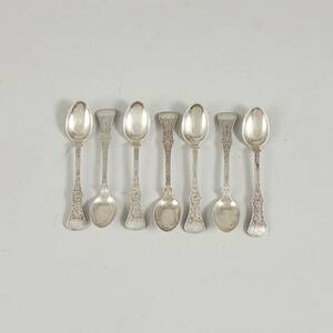 Teskedar, silver