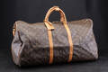  Louis Vuitton Weekend-  rejsetaske Keepall Bandouliére 60. Monogram canvas.