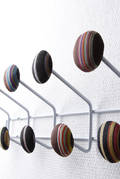 Knagerække med Paul Smith stof, model DOT Hanger 