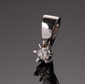 Brillantvedhæng, ca. 0.05 ct.