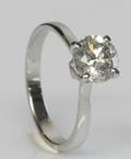 Solitairering, ca. 1.40 ct.