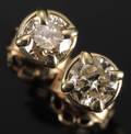 Ørestikker med brillanter 0,46 ct. 