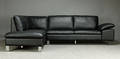 Tre pers. sofa med chaiselong