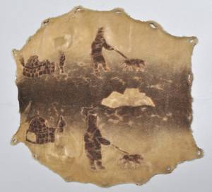 Sælskind med påsyet motiv