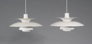 Poul Henningsen. Par PH5 pendler 2