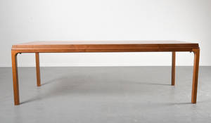 Soffbord i valnöt 1960-70-tal