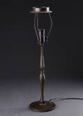 Just Andersen. Bordlampe, diskometal