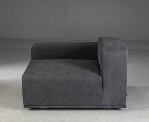 Rune Krøjgaard og Knut Bendik Humlevik for NORR11. Sofamodul model Madonna, kanvas sort