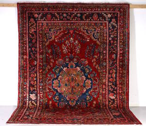 Persisk handknuten matta Bakhtiari, mått 318x220 cm