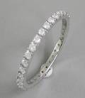 Diamantring. Ca. 0.50 ct