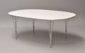Piet Hein  Bruno Mathsson. Super Ellipse spisebord 180x120 cm