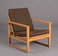 Børge Mogensen. Hvilestol af egetræ, model 2256 