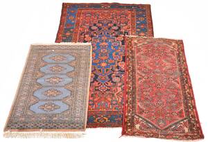 Handknutna mattor 3st, orientaliska