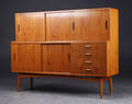 Dansk møbelproducent. Skænk af teak. 1960erne