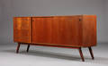 Lav skænk, dansk møbelproducent, teaktræ, 1960erne