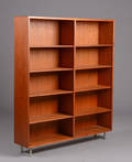 Børge Mogensen. Reol af teaktræ. 